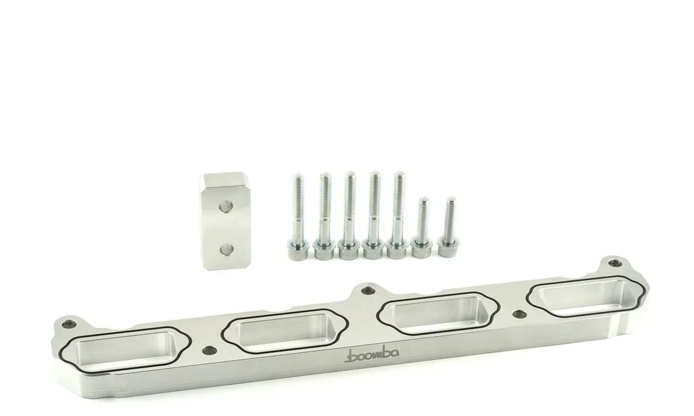 Boomba Racing Intake Manifold Spacer Natural - Hyundai Veloster N 2019+