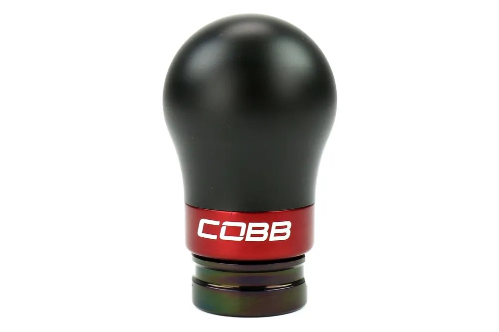 COBB Tuning Shift Knob Race Red w/Black - 2009-2014 Volkswagen Golf/GTI (Mk6)