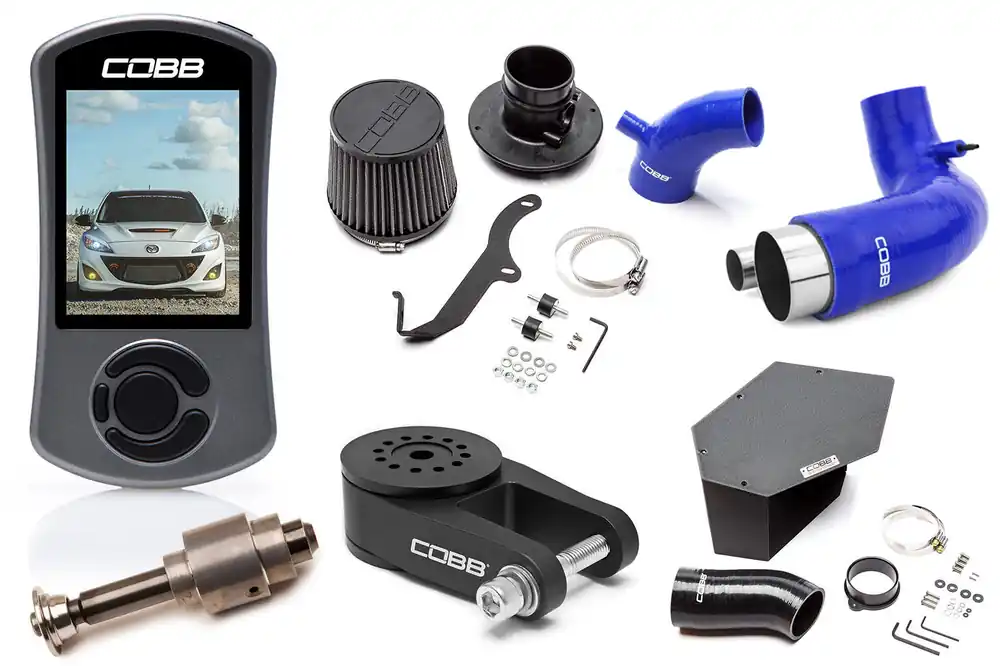 COBB Tuning Stage 1+ Power Package Blue - 2010-2013 Mazdaspeed3