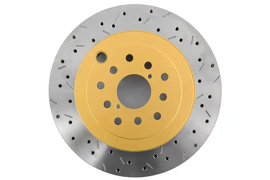 DBA 4000 Series Drilled/Slotted Rotor Single Rear - 2008-2017 Subaru STI