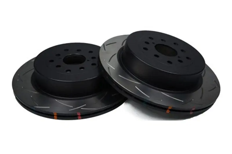 DBA 4000 Series T3 Slotted Rear Rotor Single - 2017-2021 Subaru STI
