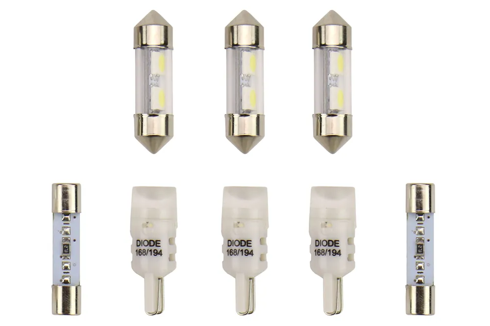 Diode Dynamics Stage 1 Cool White LED Interior Lighting Kit - 2008-2026 Subaru WRX / 2008-2021 STI