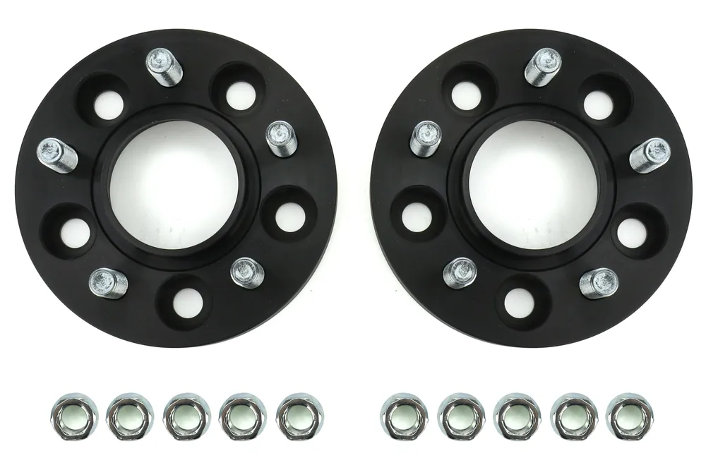 Eibach PRO-SPACER Kit 5x114.3 20mm Black Pair - 2015-2017 Ford Mustang / 2005-2021 Subaru WRX / STI / 2019-2024 Forester / 2014-2024 Outback