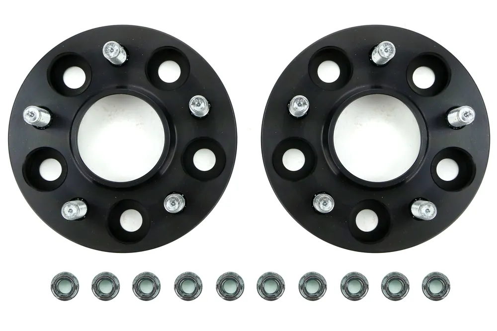 Eibach PRO-SPACER Kit 5x108 20mm Black Pair - 2013-2018 Ford Focus ST / 2016-2018 RS