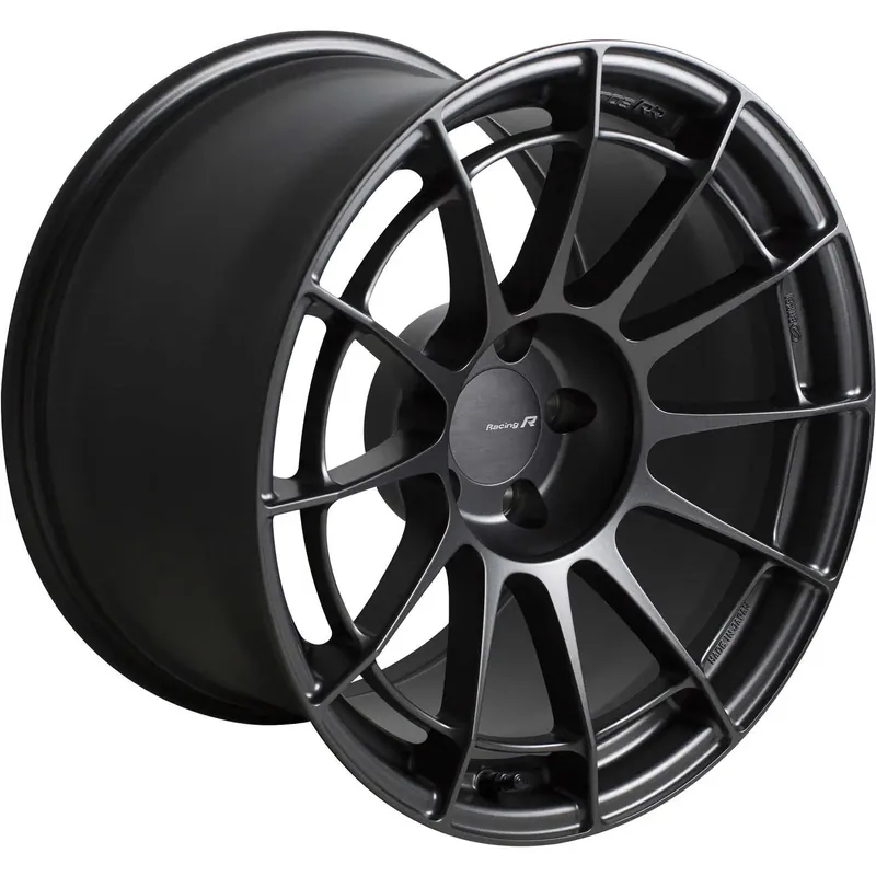 Enkei NT03RR Matte Dark Gunmetallic 18x9.5 +40 5x114.3 (Single Wheel) - 2015-2024 Subaru WRX / 2015-2021 STI / 2019-2024 Forester
