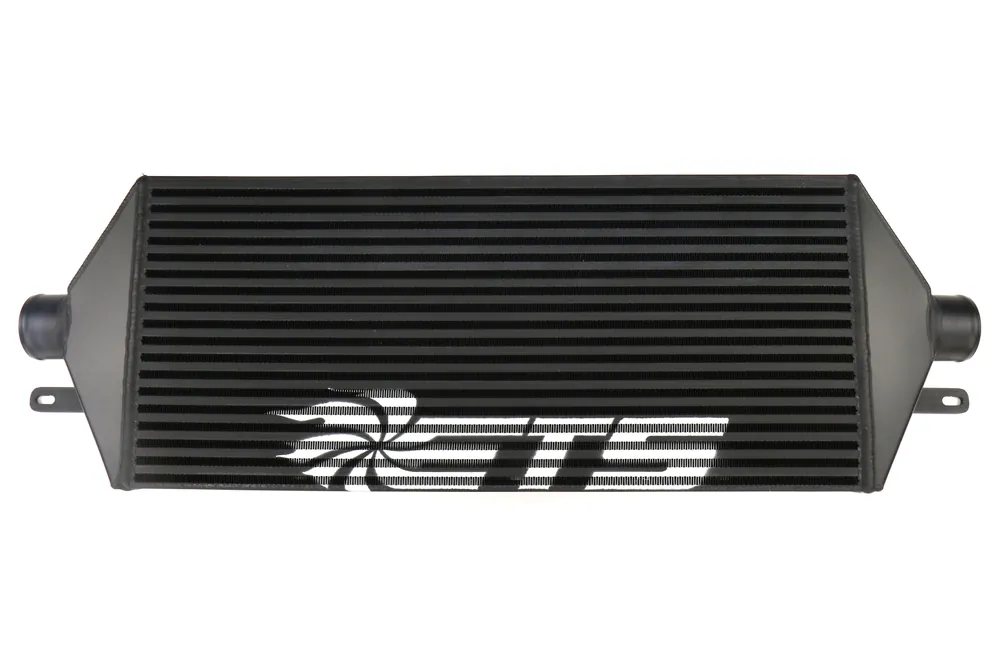 ETS Front Mount Intercooler Core 3.5in Black w/ White Logo - 2015-2021 Subaru STI