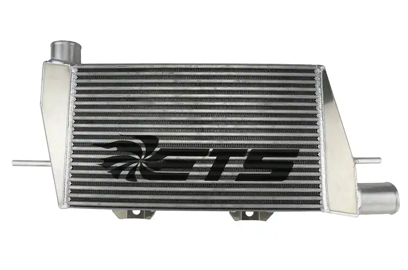 ETS Front Mount Intercooler Silver Core w/ Stencil - 2008-2015 Mitsubishi Evo X
