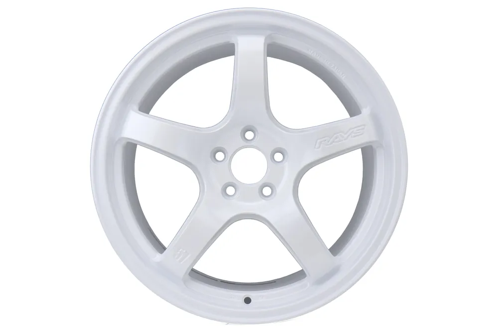 Rays Gram Lights 57CR Ceramic Pearl 17x9 +38mm 5x100 (Sold As Pair) - 2013-2024 Subaru BRZ / Scion FR-S / Toyota GR86 / 2014-2018 Subaru Forester
