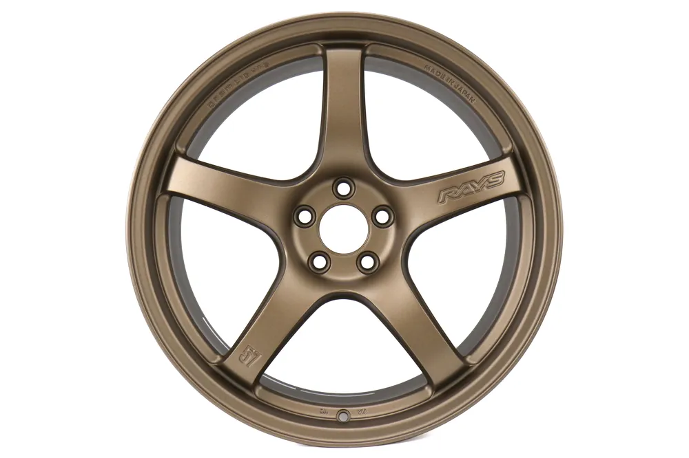 Rays Gram Lights 57CR Bronze 18x9.5 +38mm 5x100 (Single Wheel) - 2013-2024 Subaru BRZ / Scion FR-S / Toyota GR86 / 2014-2018 Subaru Forester