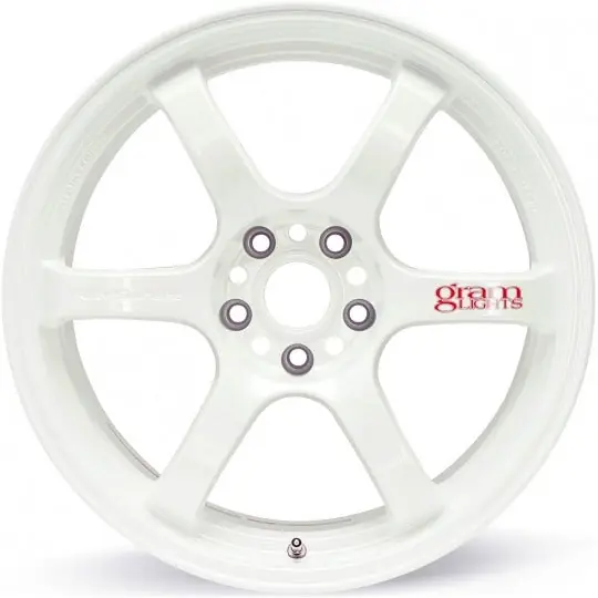 Rays Gram Lights 57DR Ceramic Pearl White 18x9.5 +38mm 5x114.3 (Single Wheel) - 2015-2024 Subaru WRX / 2015-2021 STI / 2019-2024 Forester