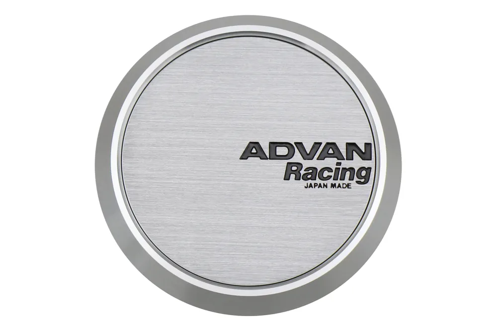 Advan Racing 73mm Flat Type Centercap (Silver) - Universal