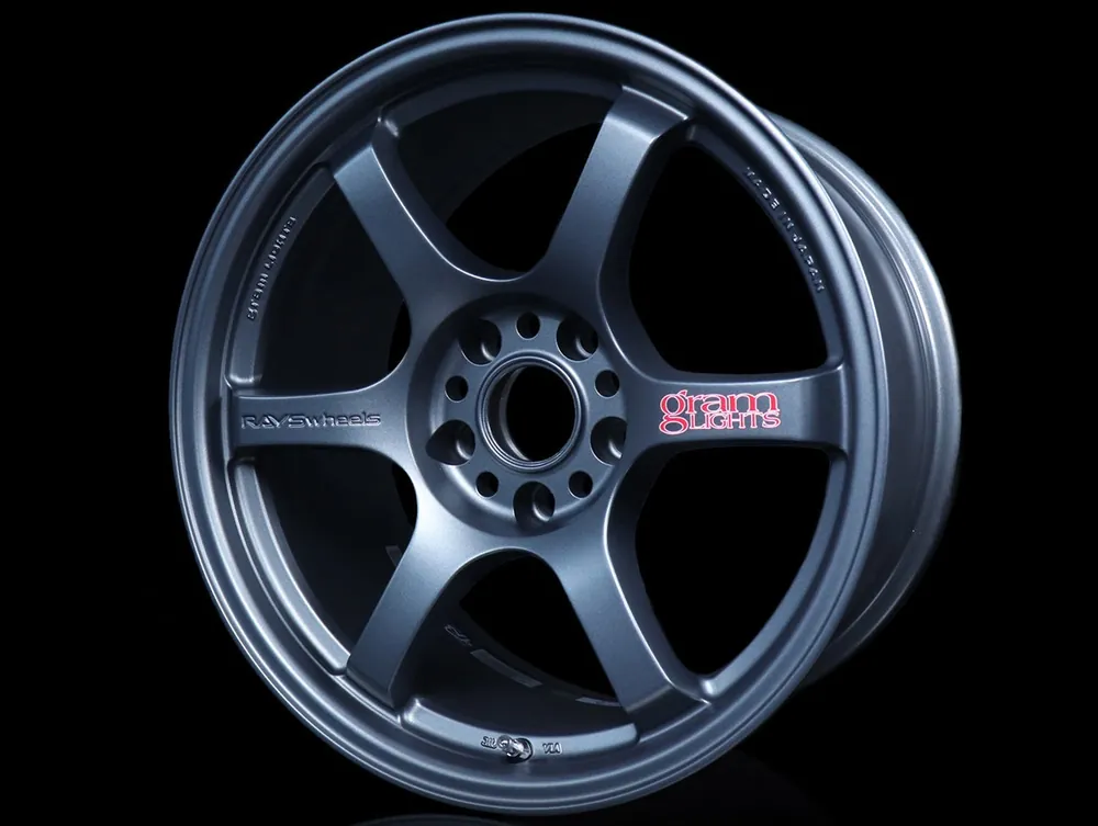 Rays Gram Lights 57DR Gun Blue 18x9.5 +38mm 5x114.3 (Single Wheel) - 2015-2024 Subaru WRX / 2015-2021 STI / 2019-2024 Forester