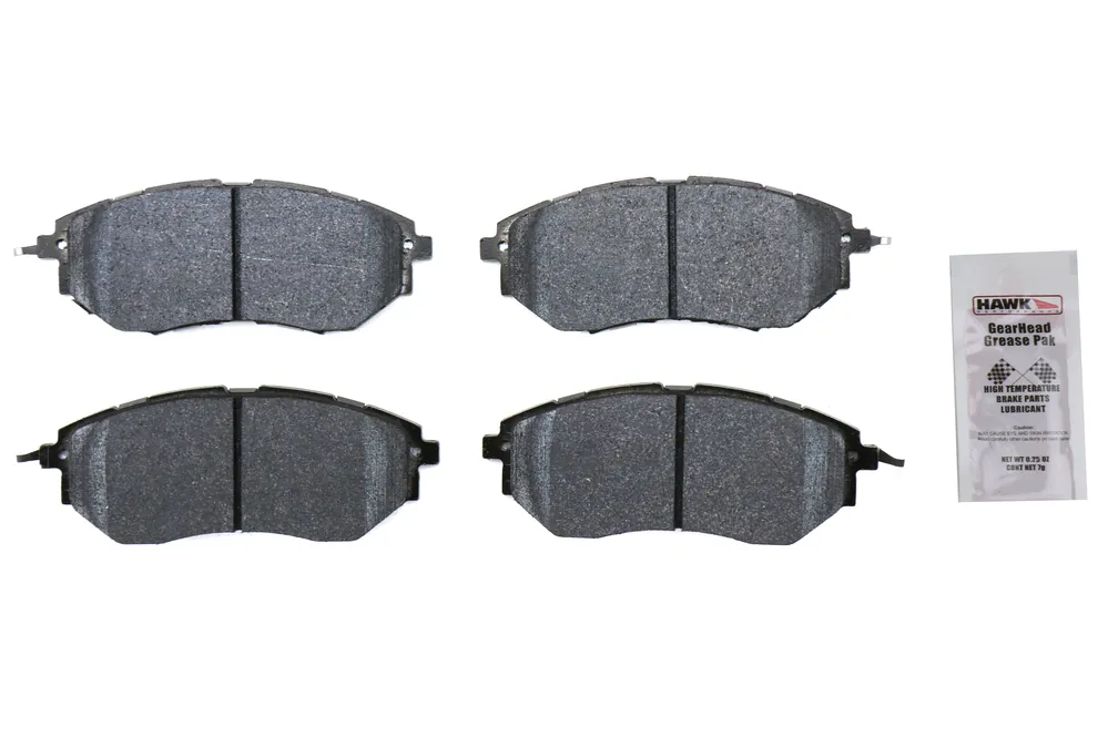 15-21 WRX 05-13 Legacy 10-11 Outback 06-10 Tribeca Ceramic Front Brake Pads Hawk Performance