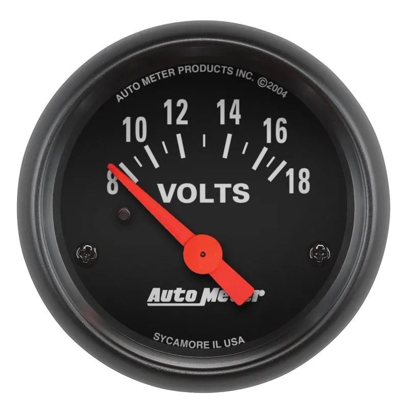 Autometer Z-Series Voltmeter Gauge 52mm - Universal