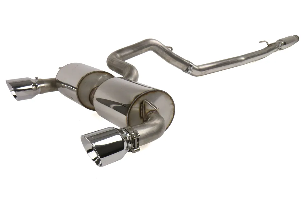 AWE Touring Edition Resonated Cat-Back Exhaust (Chrome Silver Tips) - 2016-2018 Ford Focus RS