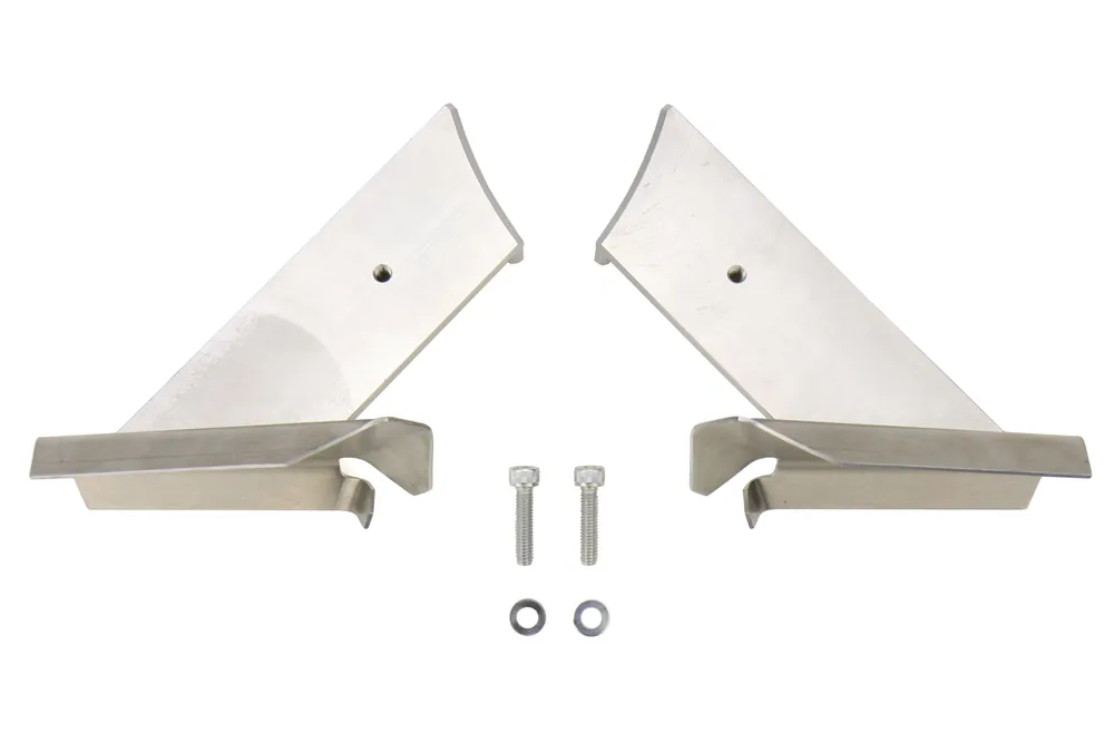 Boomba Racing Brake Cooling Deflectors Natural Finish - 2014-2019 Ford Fiesta ST