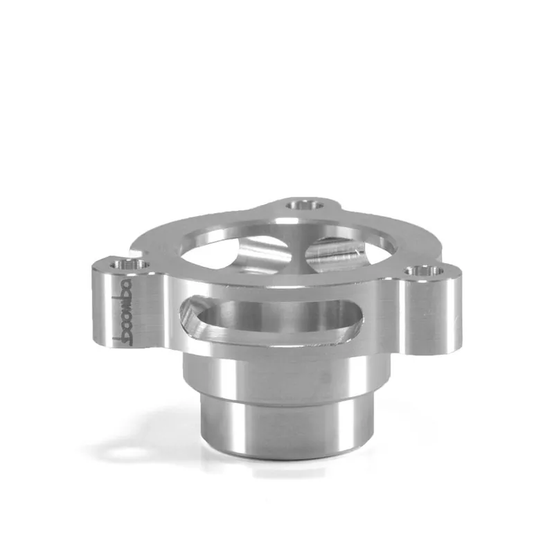 Boomba Racing Blow Off Valve Adapter - Natural Finish - 2016-2019 Volkswagen Golf / 2015-2019 GTI