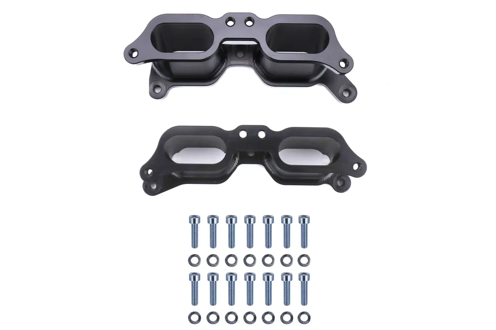IAG Lower Intake Plenum Black - 2015-2021 Subaru WRX