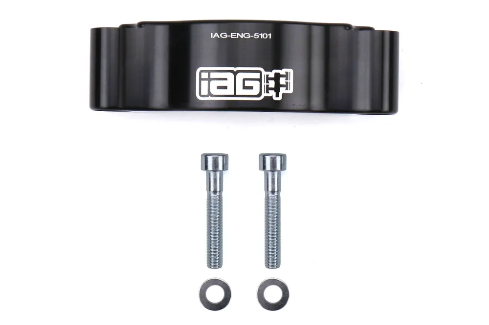 IAG V2 Timing Belt Guide Black - Subaru Models (inc. WRX 2002-2014 / STI 2004 - 2020)