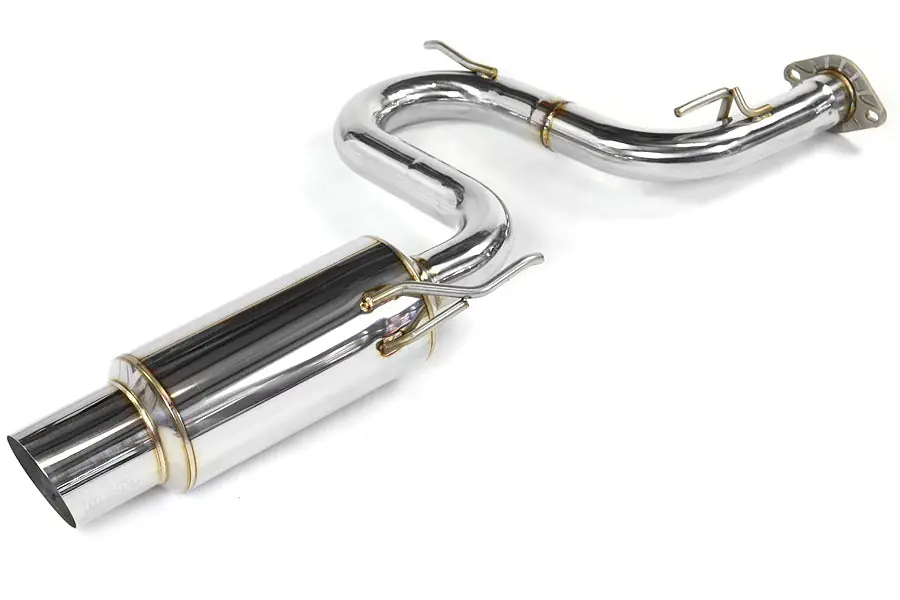 Invidia N1 Cat Back Exhaust - Stainless Steel Tip - 2000-2005 Toyota Celica