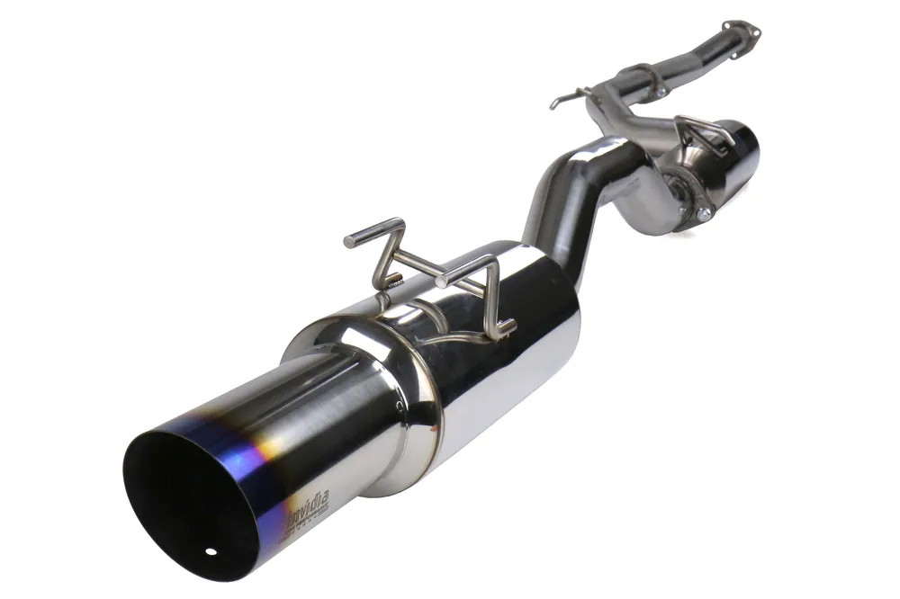 Invidia N1 Single Exit Cat-Back Exhaust - Titanium Tip - 2012-2016 Honda Civic SI (Sedan Only)