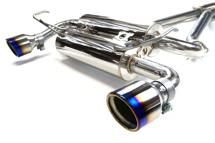 Invidia Gemini Titanium Rolled-Tip Cat Back Exhaust - 2003-2009 Nissan 350Z