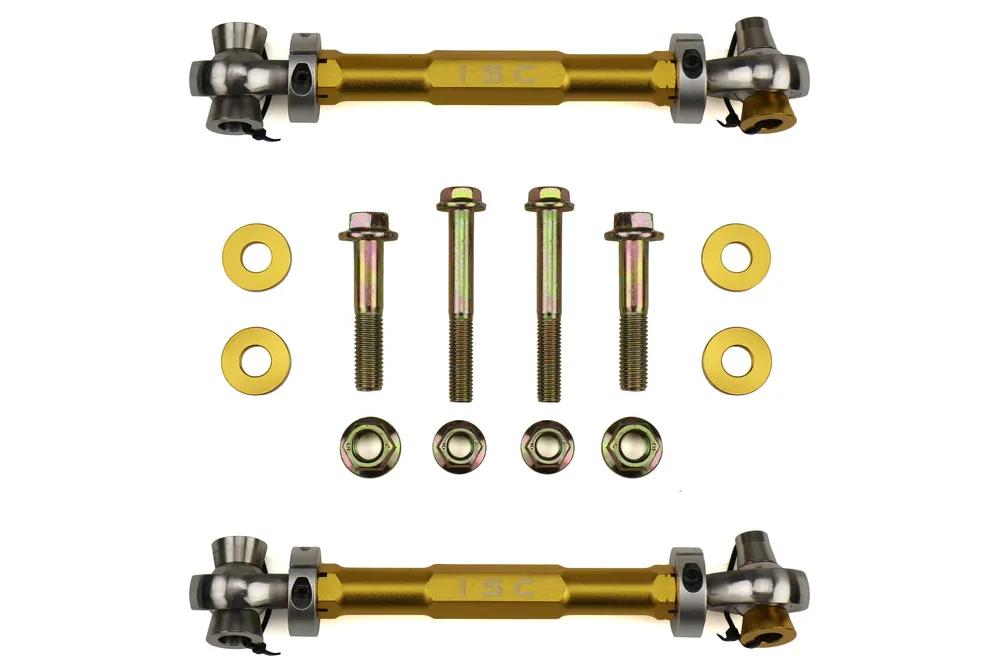ISC Adjustable Toe Arm Kit - Subaru Models (Inc. 2008-2021 WRX / STI / 2013-2020 BRZ / 86 / FR-S)