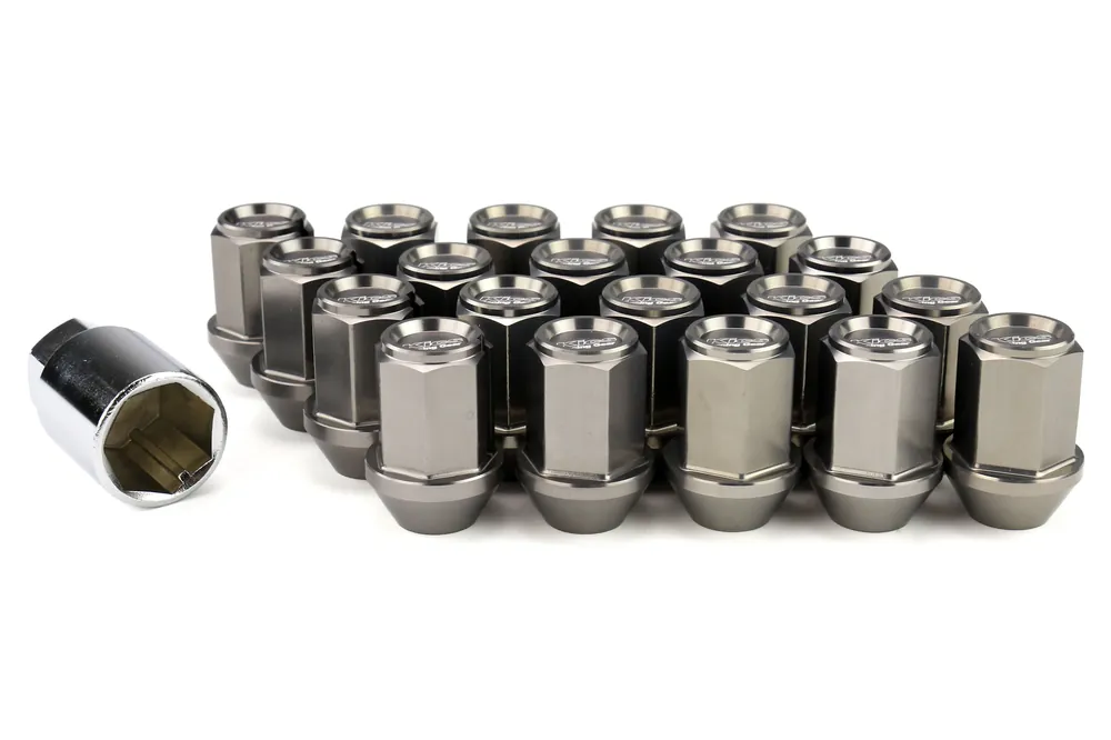 Project Kics Leggdura Racing Lug Nuts Gunmetal M12X1.50 - Universal