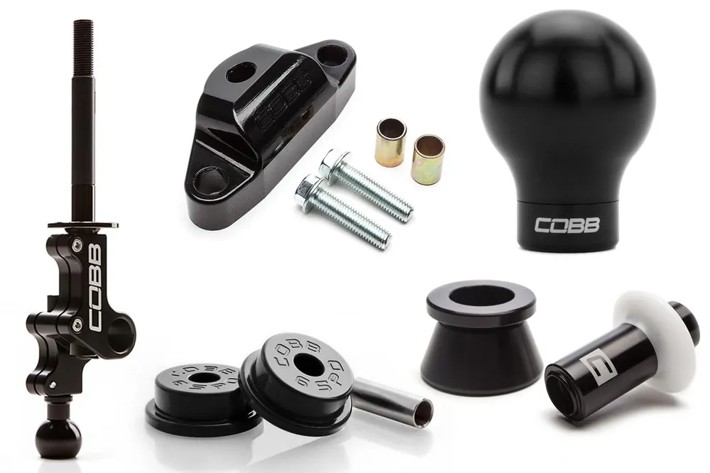 04-21 STI COBB Tuning Stage 2+ Drivetrain Package w/ White / Black Lockout and Black Shift Knob