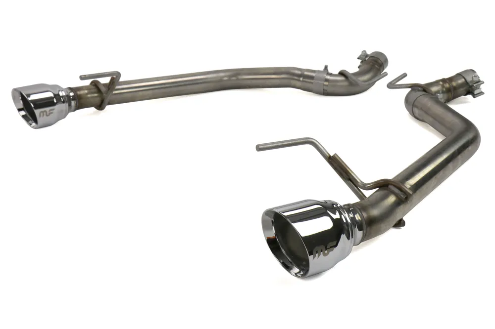 MagnaFlow Race Series Stainless Axle-Back Exhaust System - 2015-2017 Ford Mustang EcoBoost