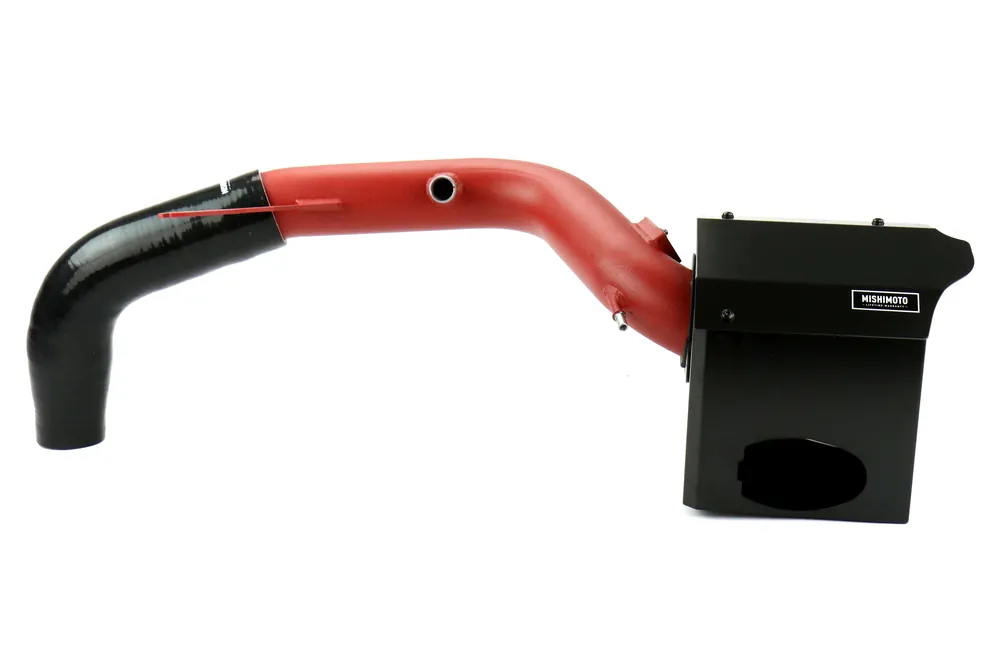 Mishimoto Performance Air Intake Wrinkle Red - 2014-2015 Ford Fiesta ST