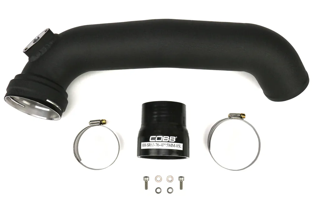 COBB Tuning Turbo Charge Pipe Black - BMW N54 Models (inc. 2007-2010 335i / 2008-2010 135i)