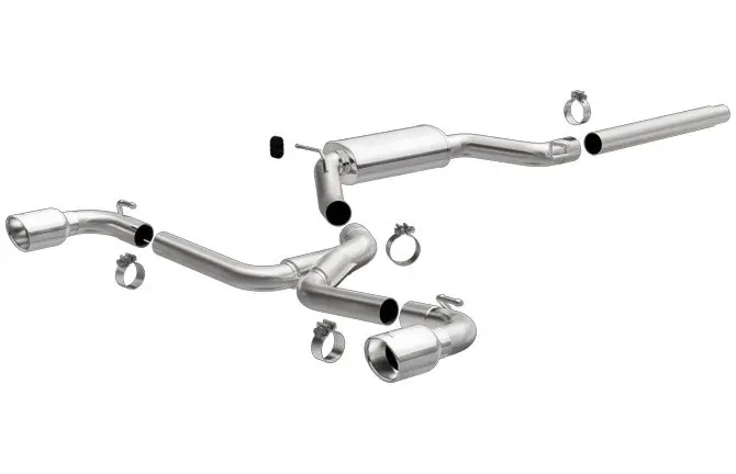 Magnaflow Touring Series Cat Back Exhaust System - 2018-2019 Volkswagen GTI