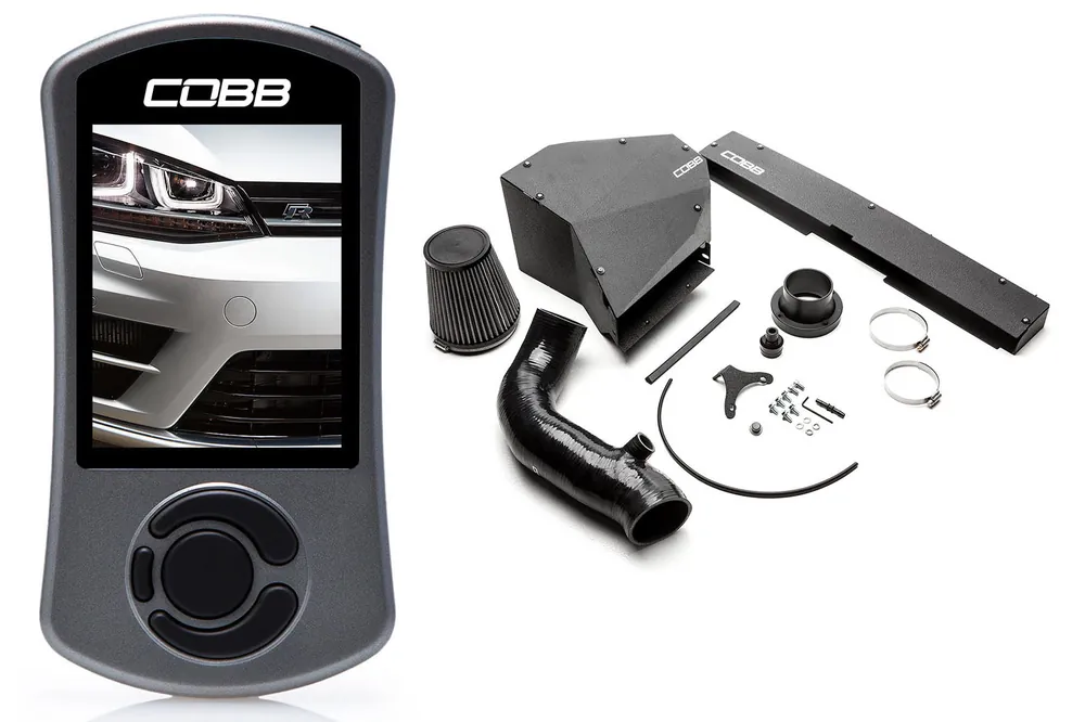 COBB Tuning Stage 1+ Power Package Black - 2015-2019 Volkswagen Golf R (Mk7)
