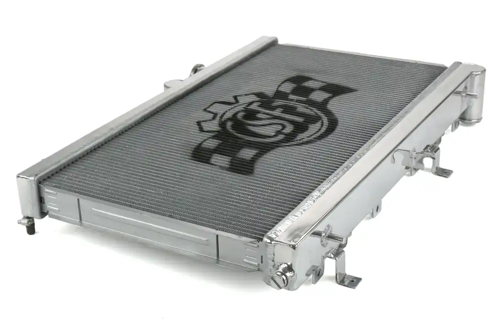 CSF Racing Radiator w/ Built-in Oil Cooler and Sandwich Plate - 2002-2007 Subaru WRX / STI Manual