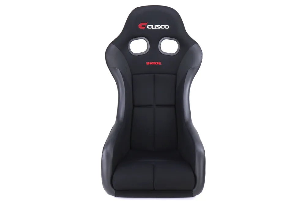 Cusco Bride ZETA IV Full Bucket Seat Low Max FRP Silver - Universal