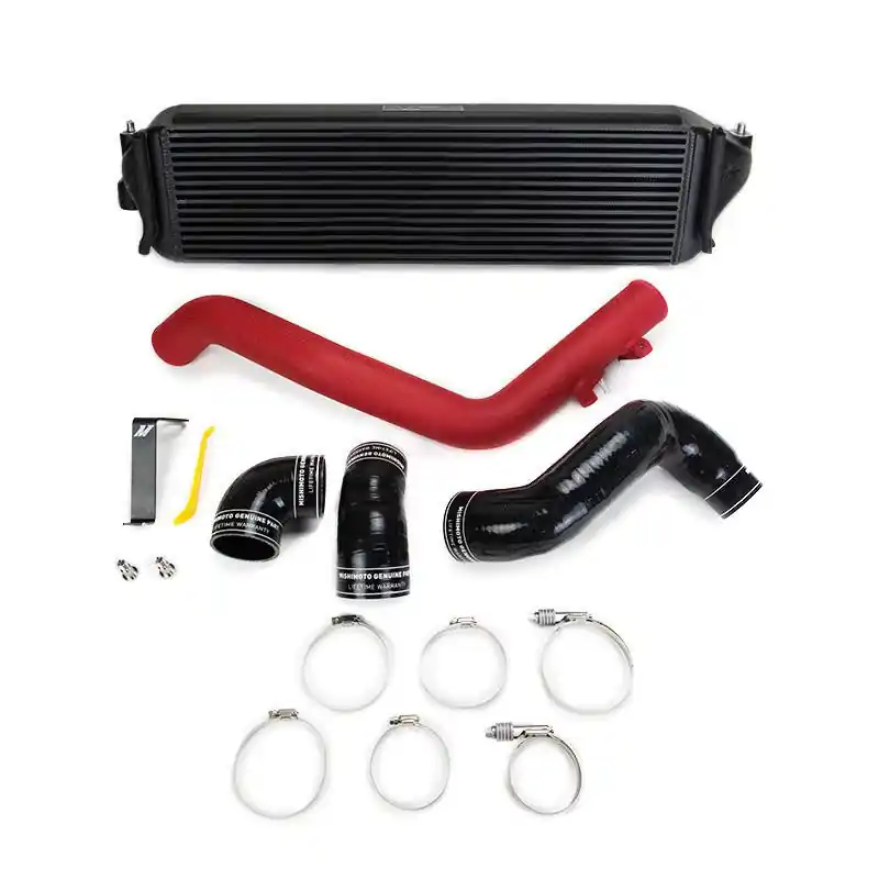 Mishimoto Performance Intercooler Kit Red Piping/Black Core - 2017-2019 Honda Civic Type R