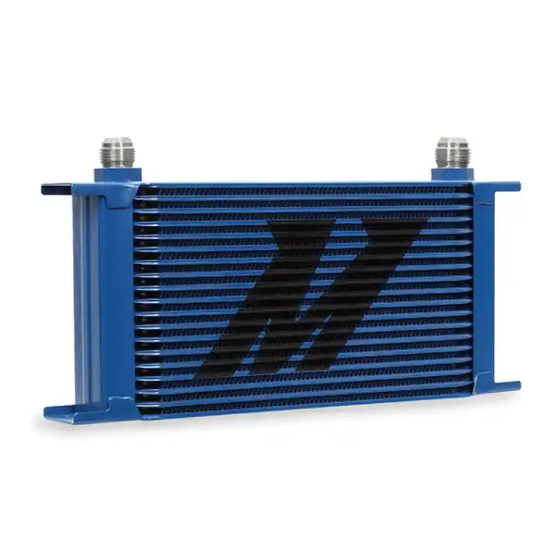 Mishimoto Universal 19 Row Oil Cooler Blue - Universal