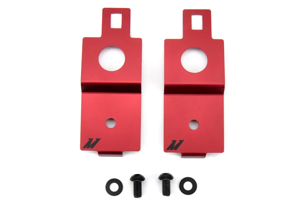 Mishimoto Aluminum Radiator Stay Red - 2002-2007 Subaru WRX/STI