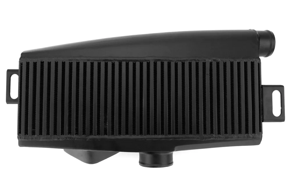 Mishimoto Black Top Mount Intercooler w/ Blue Hoses - 2002-2007 Subaru WRX / 2004-2007 STI