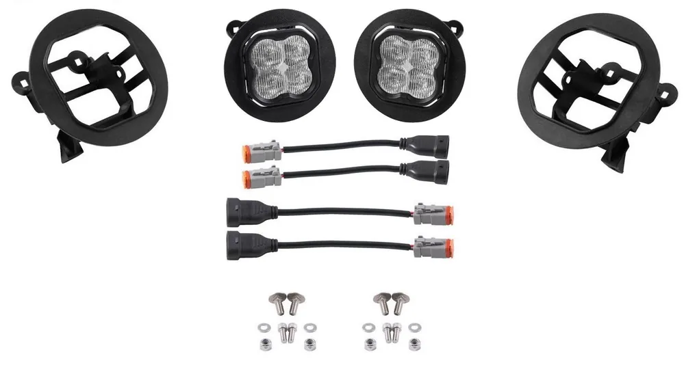 Diode Dynamics SS3 Type OB Fog Light Kit Sport White - 2015-2019 Subaru Outback