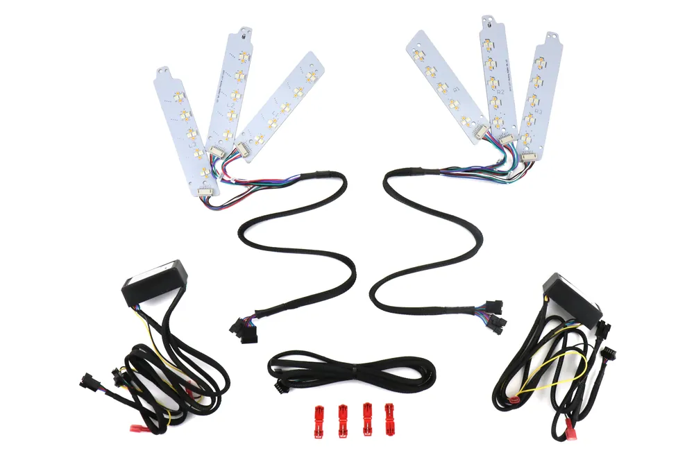 Diode Dynamics Multicolor DRL LED Boards - 2015-2017 Ford Mustang
