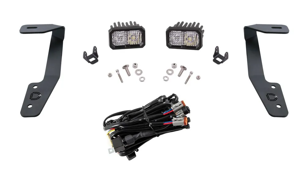 Diode Dynamics Stage Series 2 Inch Ditch Light Kit Sport White Combo - 2018-2020 Subaru Crosstrek