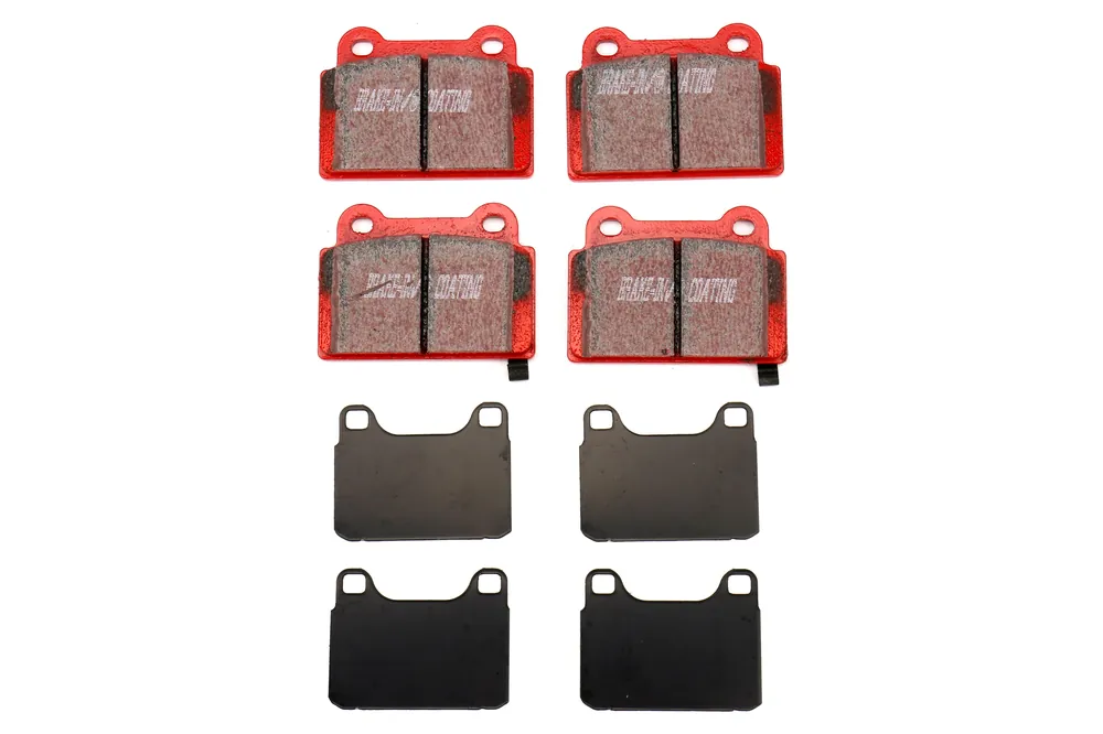 EBC Brakes Redstuff Ceramic Rear Brake Pads - 2008-2015 Mitsubishi Evo X