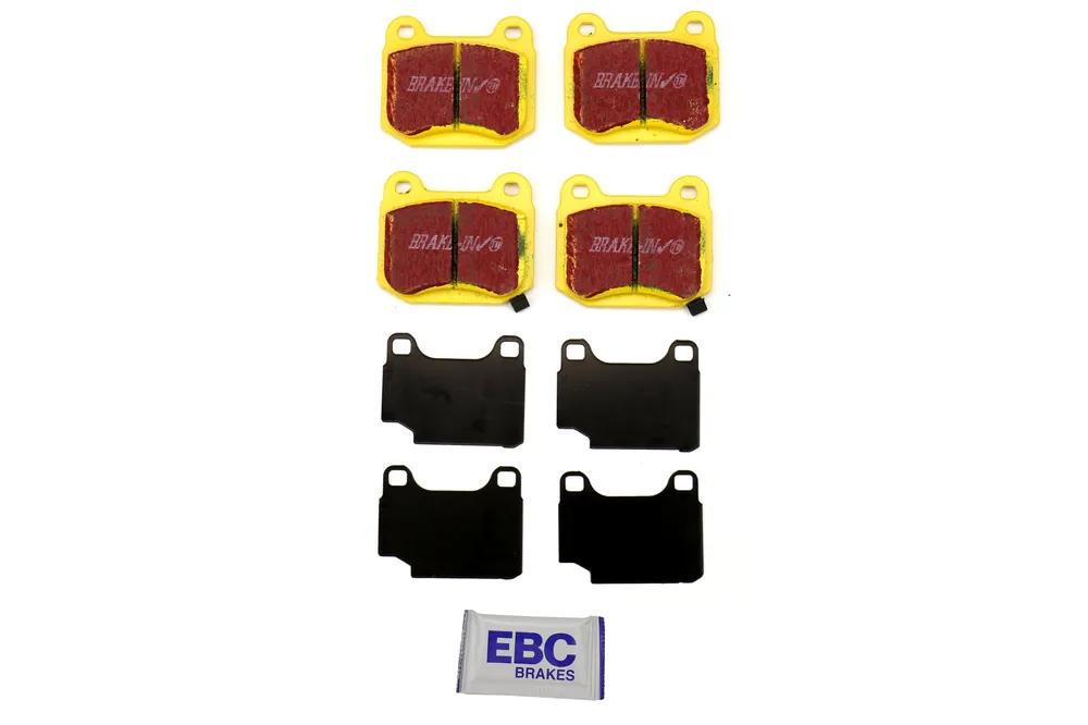 EBC Brakes Yellowstuff Street And Track Rear Brake Pads - 2003-2006 Mitsubishi Evo 8/9
