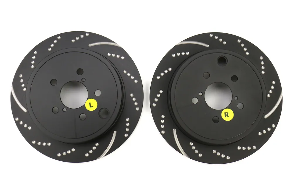 EBC Brakes 3GD Series Sport Dimpled/Slotted Rear Brake Rotors - Subaru/Scion Models (inc. 2013-2016 Scion FR-S / 2013-2020 Subaru BRZ)