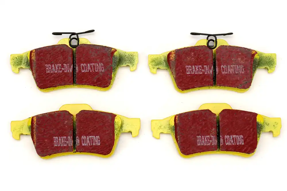 EBC Brakes Yellowstuff Street And Track Rear Brake Pads - Ford/Mazda Models (inc. 2016+ Ford Focus RS / 2007-2013 Mazdaspeed3)