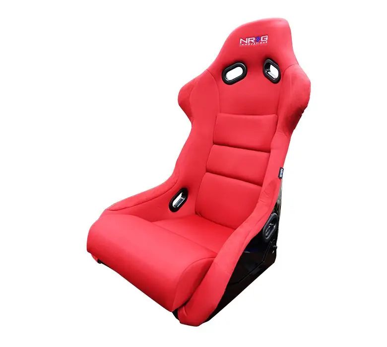 NRG Innovations FRP Large Clotch Bucket Seat Red - Universal