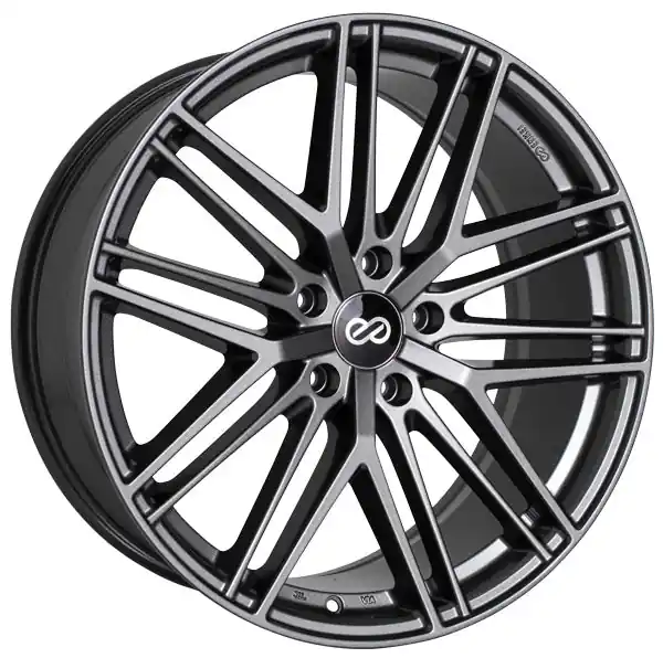 Enkei Phantom Anthracite 18x8 +40 5x108 (Single Wheel) - 2013-2018 Ford Focus ST / 2016-2028 Ford Focus RS