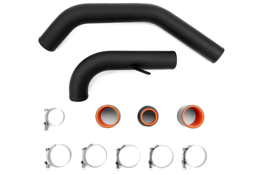 ETS Upper Intercooler Piping Kit Black - 2008-2015 Mitsubishi Evo X